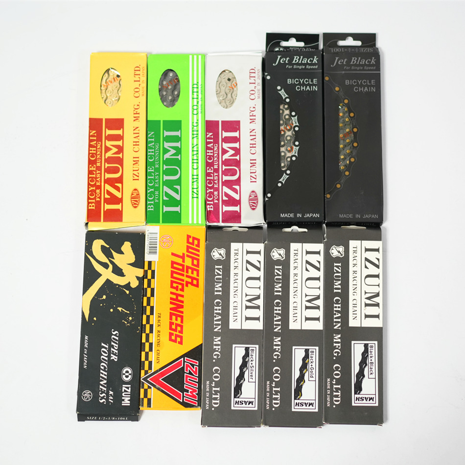 Cycling Gear In Japan - Japan IZUMI Bicycle Chain 1/2*1/8*100Links Track