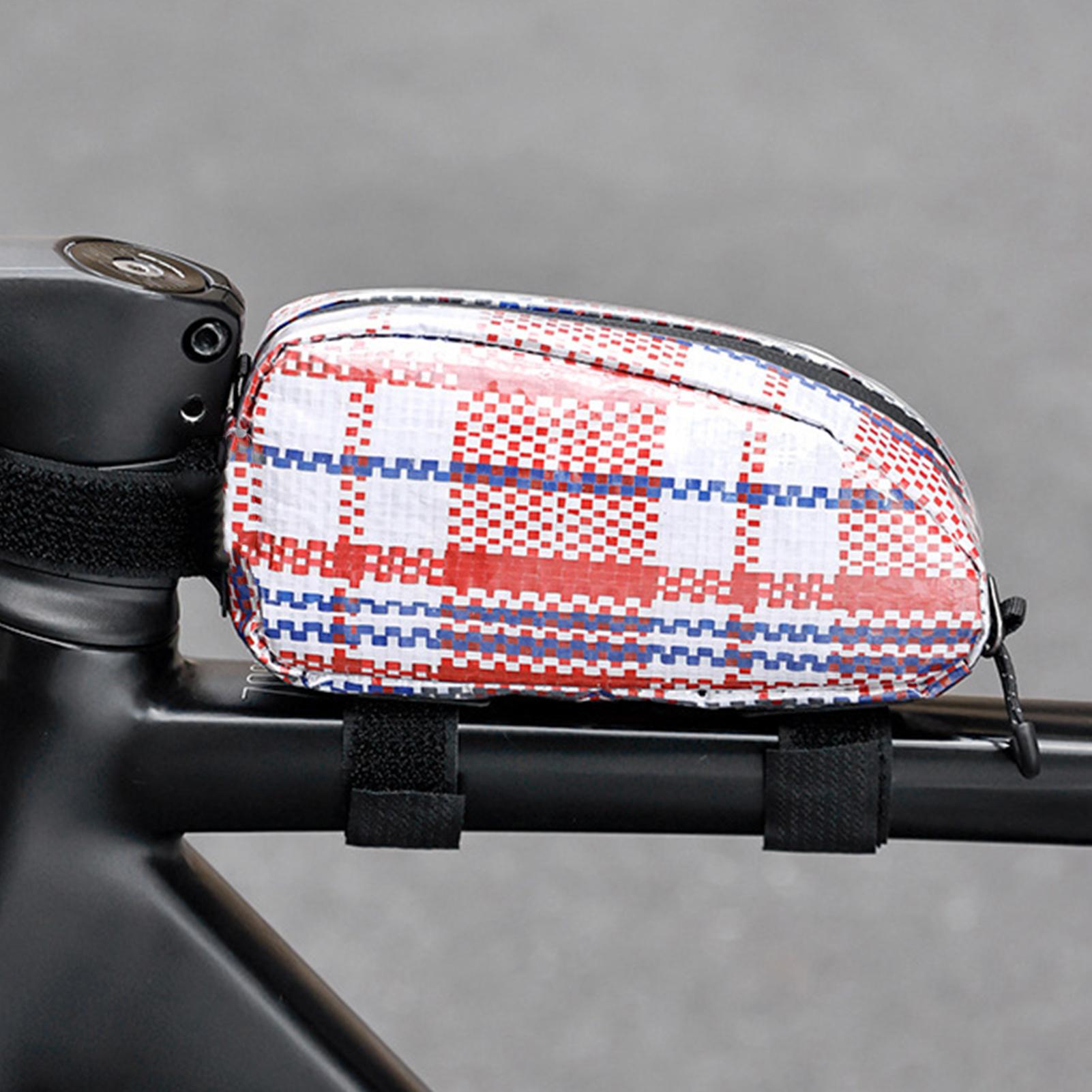 Bike Top Tube Bag Waterproof C - Cycling Gear Holder 评论和价格