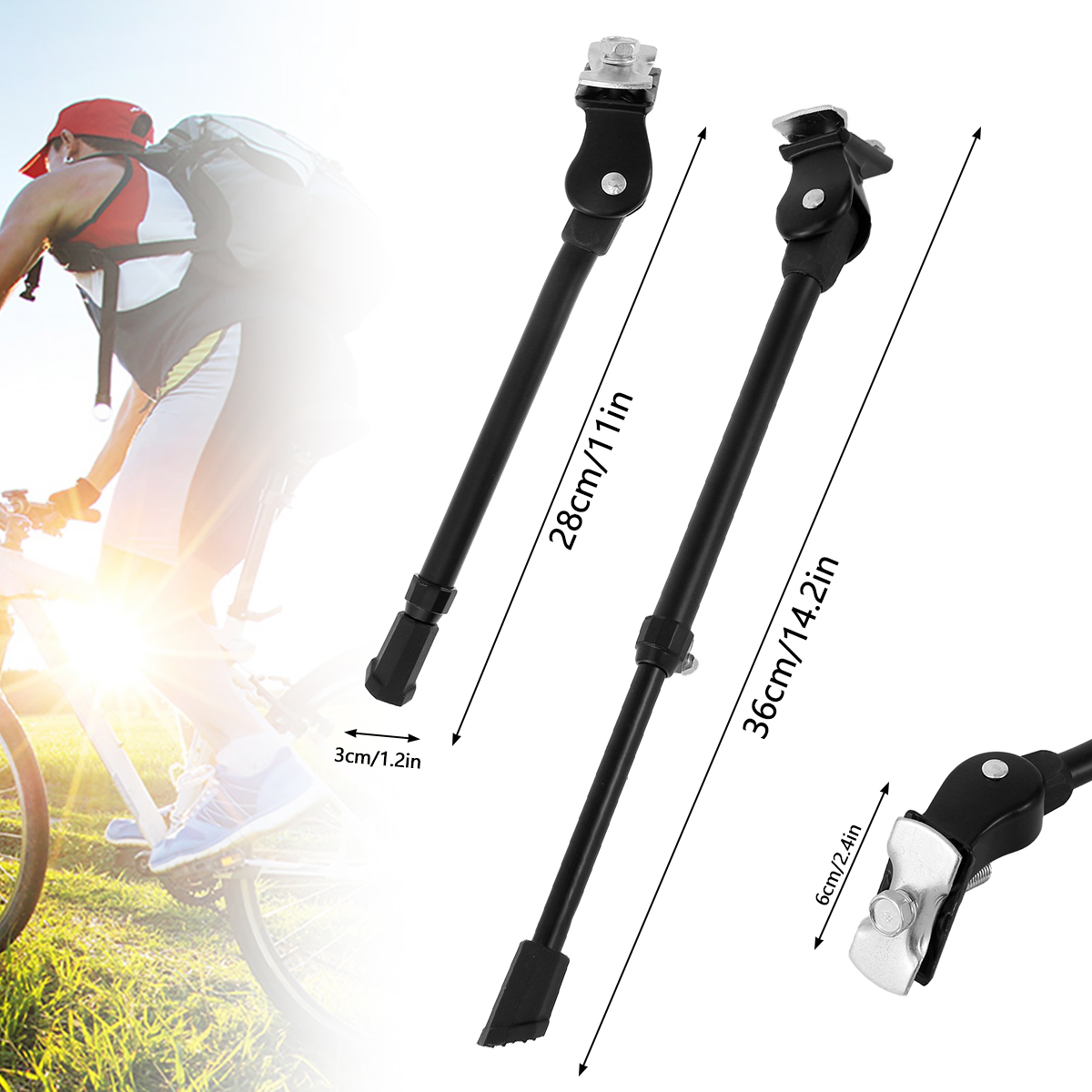 24-27 inch Bicycle Side Suppor - Bicycle Kickstand 评论和价格