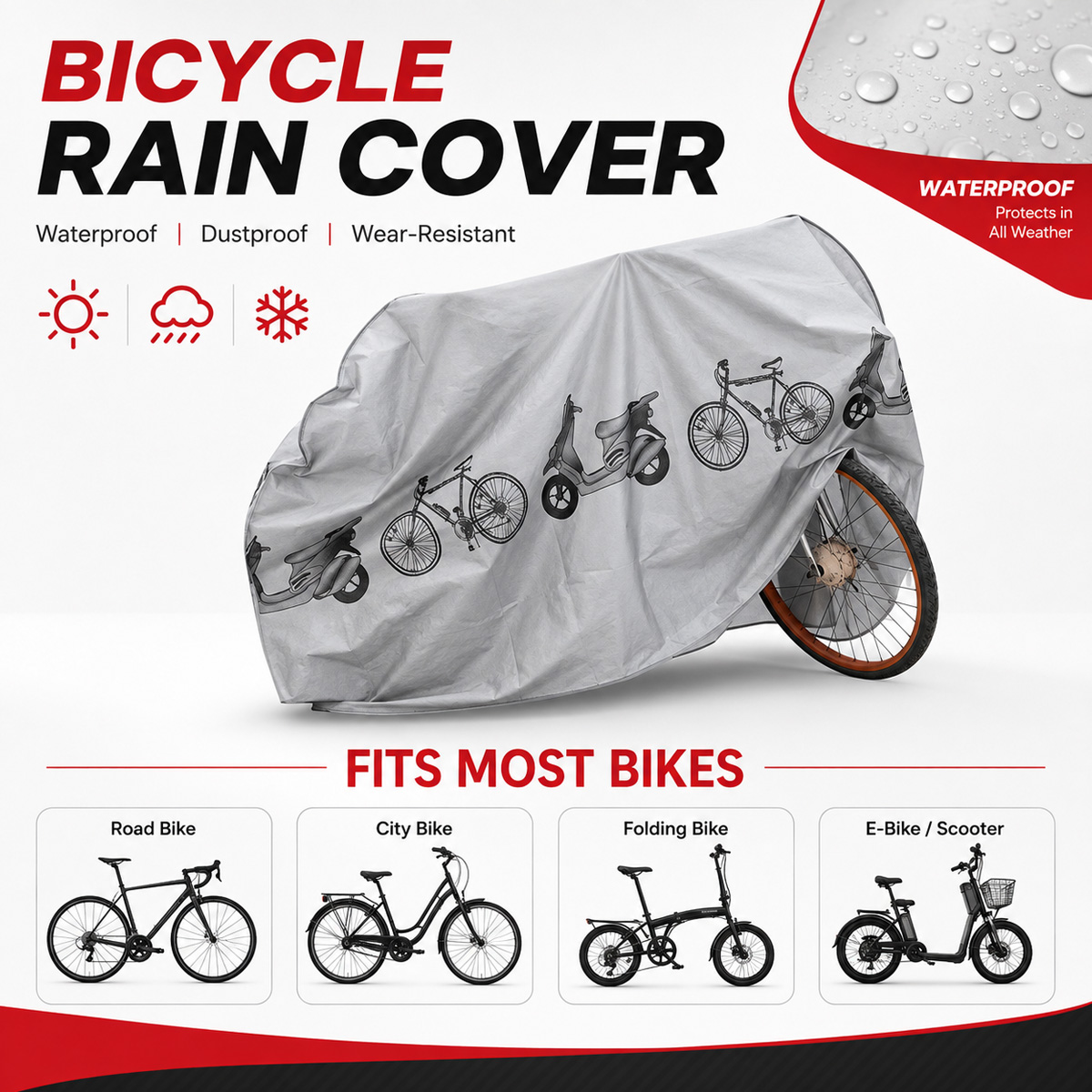 PINMOAP Universal Bicycle Rain - Cyclo Gear 评论和价格