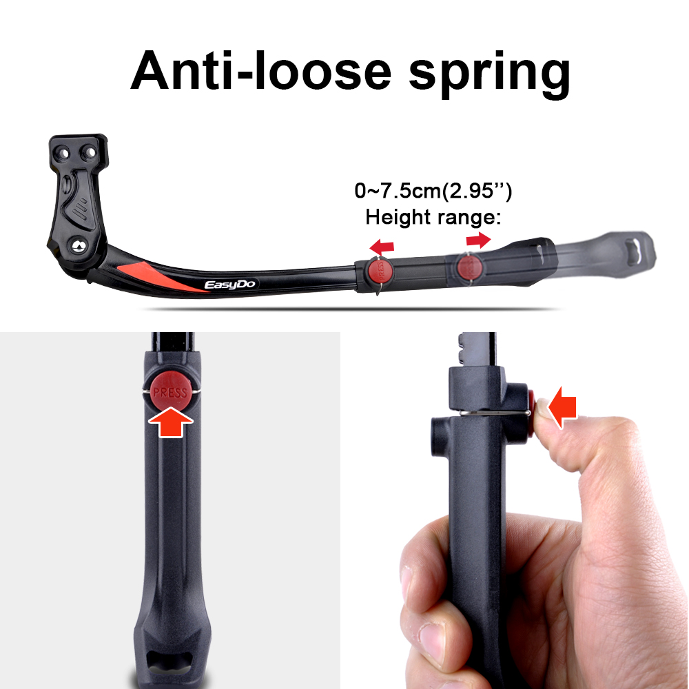 EasyDo Adjustable Bike Kicksta - Bicycle Kickstand 评论和价格