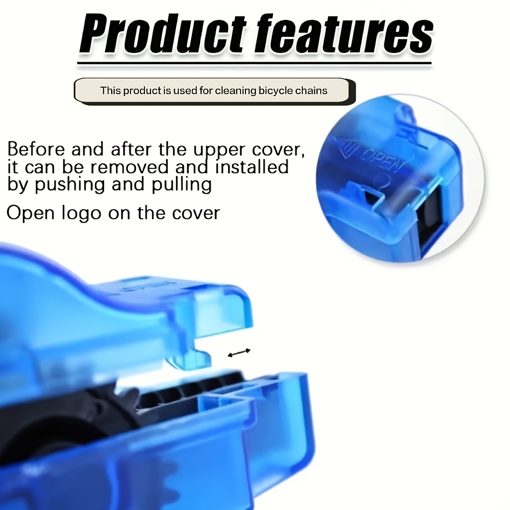 1pc Bicycle Chain Cleaner, Por - Cyclo Gear 评论和价格