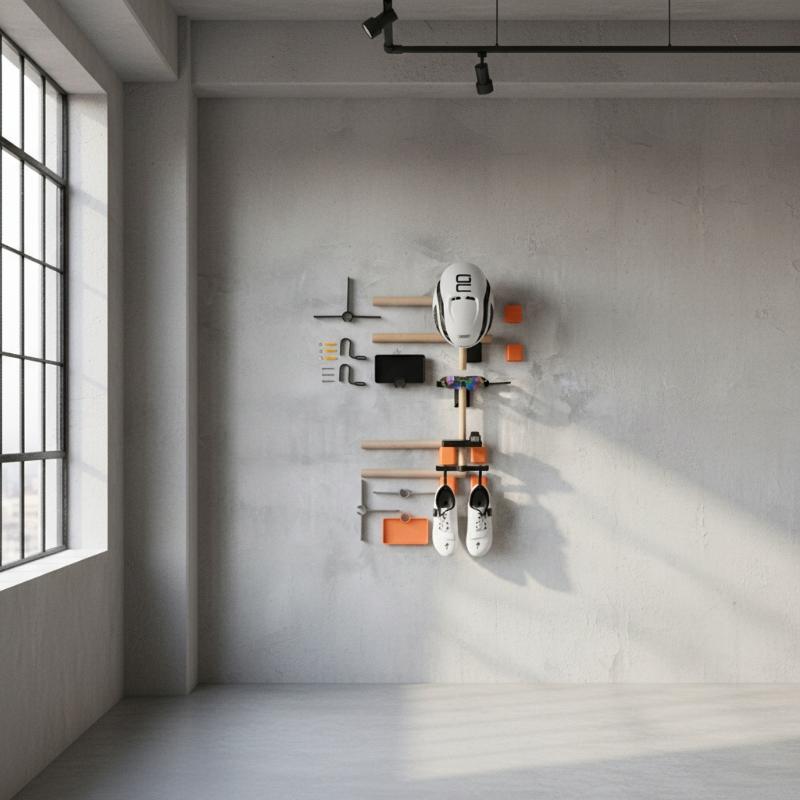 Bicycle Wall Storage 1 Set Bee - Cycling Gear Holder 评论和价格