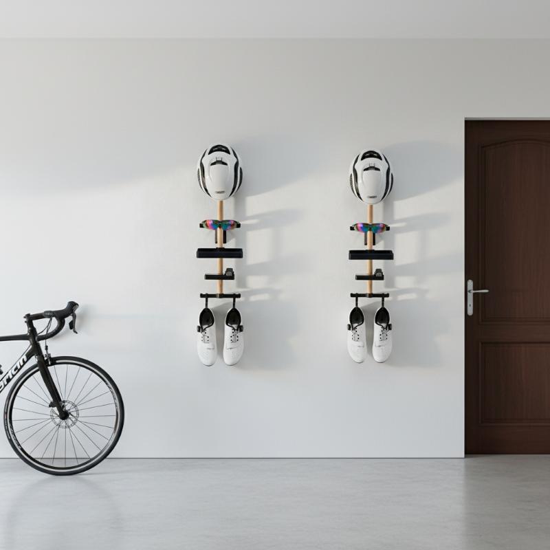 Bicycle Wall Storage 1 Set Bee - Cycling Gear Holder 评论和价格