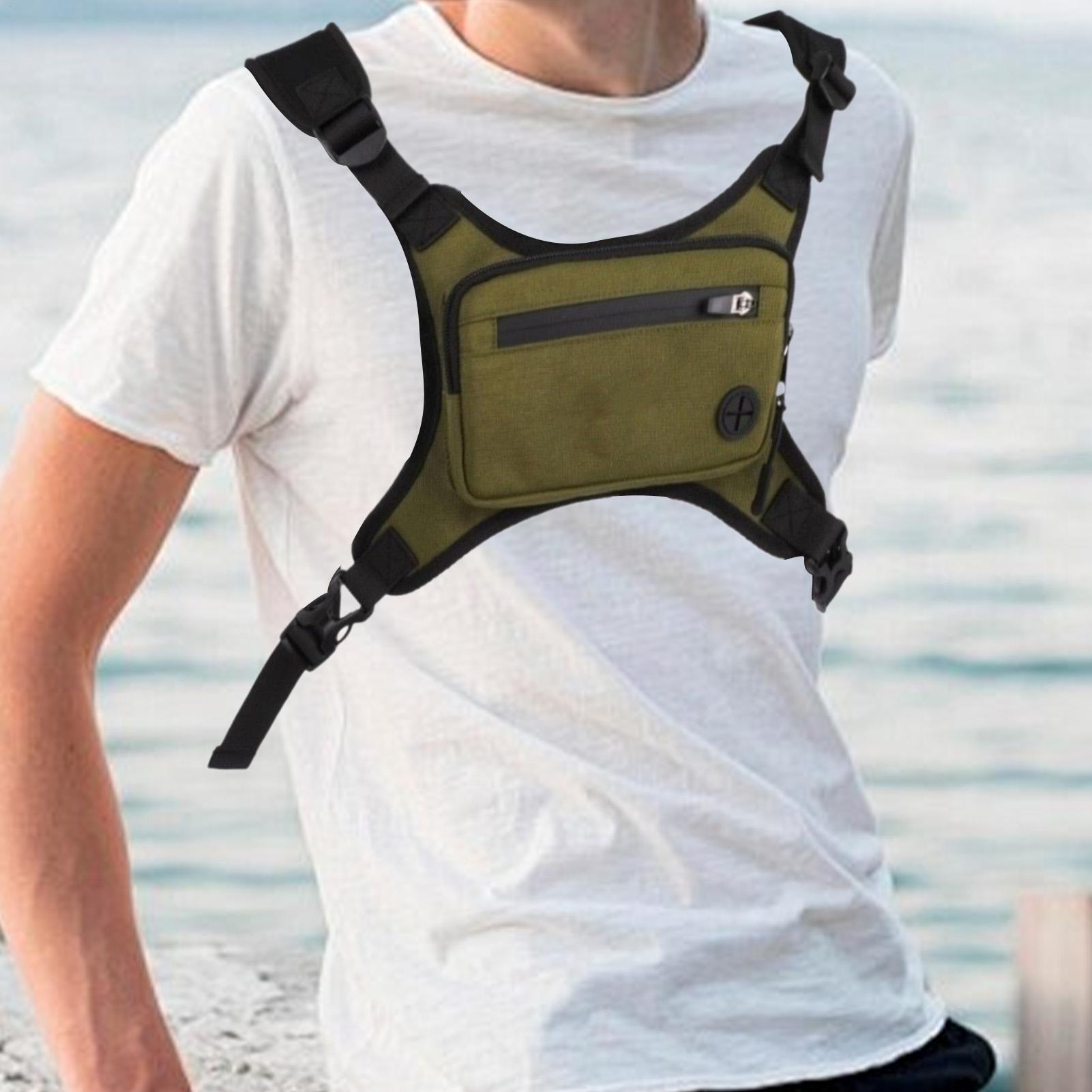 Running Chest Pack Hiking Ches - Cycling Gear Holder 评论和价格