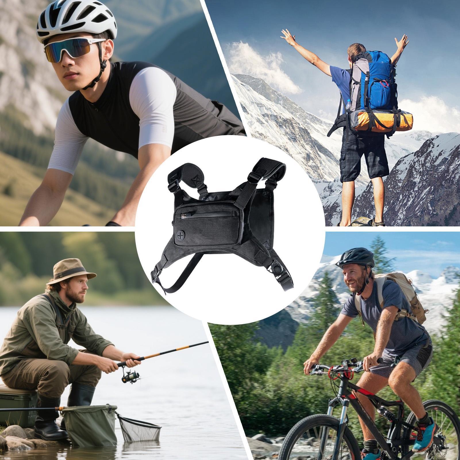 Running Chest Pack Hiking Ches - Cycling Gear Holder 评论和价格